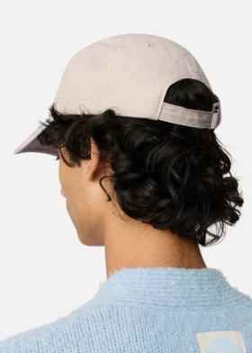 Casquette délavée à motif floral