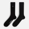 Chaussettes en soie avec logo