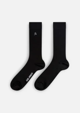 Chaussettes en soie avec logo