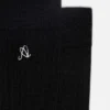 Chaussettes en soie avec logo