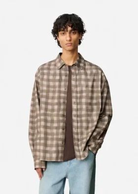 Chemise à carreaux Distort