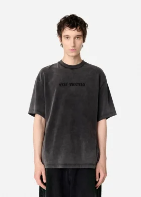 T-shirt Distort délavé
