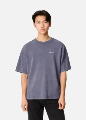 T-shirt Honor délavé