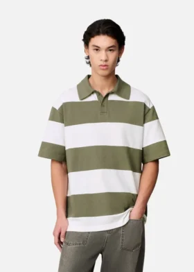 T-shirt polo rayé